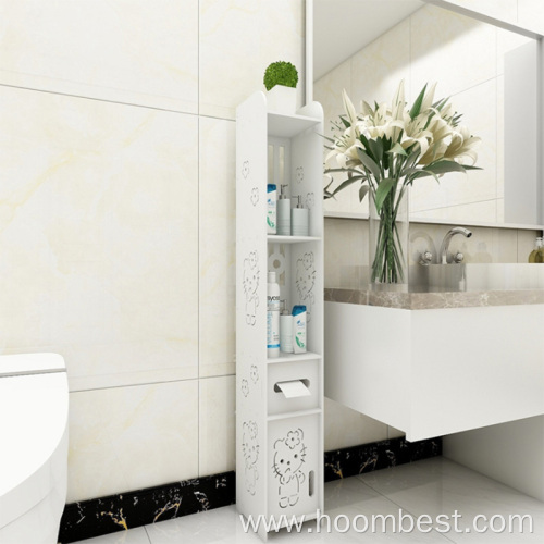 Toilet rack side cabinet toilet shelf